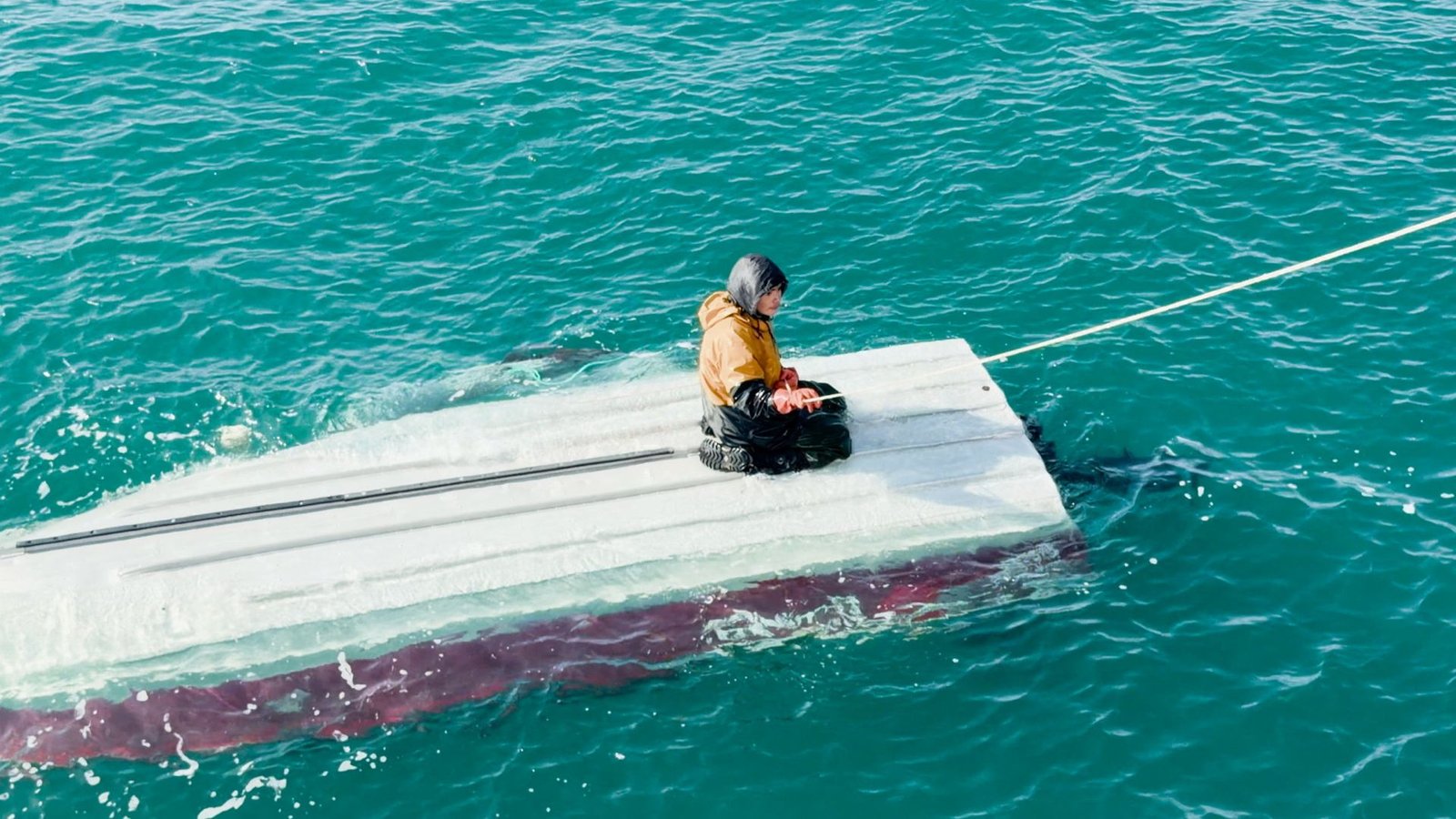 Boy, 15, found clinging to capsized boat off Alaska after surviving for days at sea