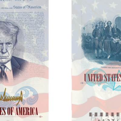 US to issue passports featuring Trump’s image